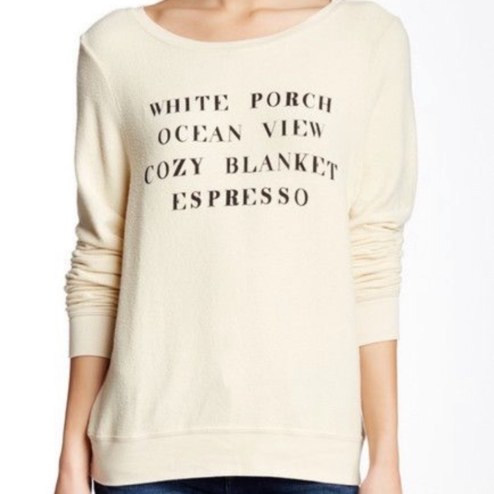 Wild Fox Baggy Beach Sweatshirt